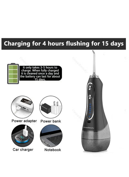 Aqua Smile Pro 5-Mode Oral Irrigator for Complete Dental Care