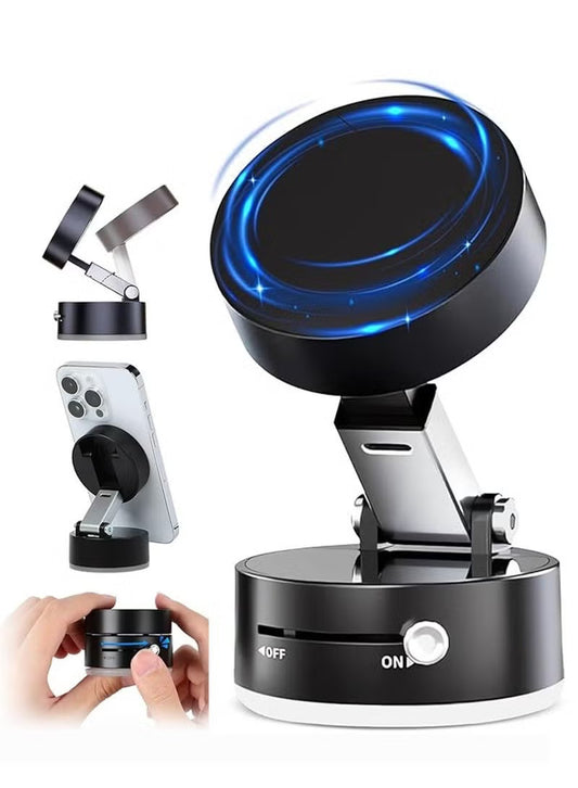 Hold Mate Pro Magnetic Car Phone Holder with One-Hand Use