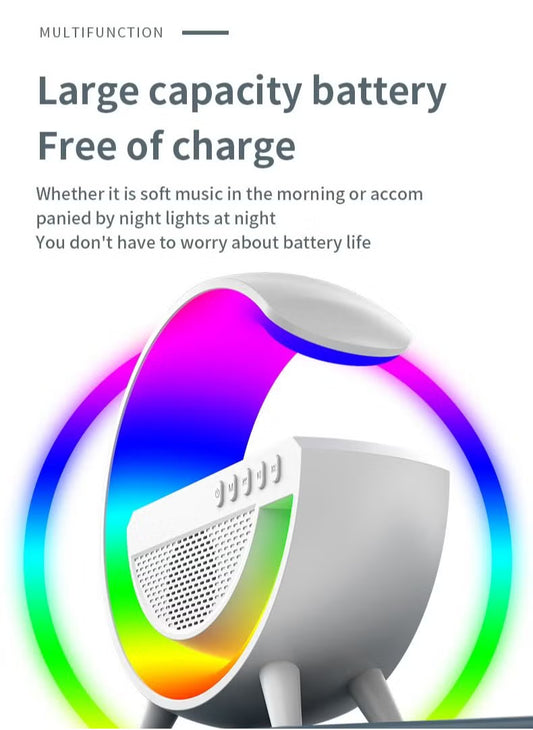 Glow Tune Pro  Wireless Bluetooth Speaker with LED Ambience Light