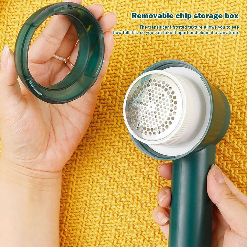 Fluff Away Pro Electric Lint Remover for Clothes & Fabrics